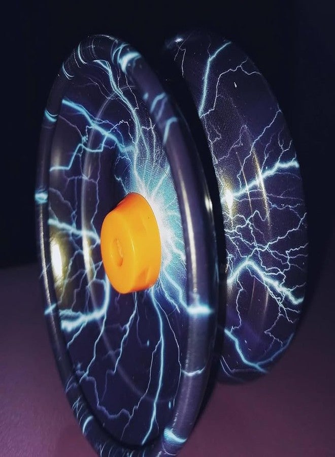 COLLEN ARRAY Yoyo Toy for Kids, Metal|Responsive or Non Responsive String|Pack of 1|You May get Random Print or Color-2 - Image 1